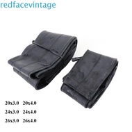 REDFACEVINTAGE Beach Bicycle Tube, Butyl Rubber 24x3.0 24x4.0 Bike Inner Tube, Bicycle Accessories 2