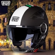 Dual Lens Motorcycle Helmet Pedal Dot Matte Black CE Certification Dirt Bike Electric Scooter Conver