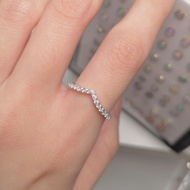 winterwinter Cz Diamond Ring Custom Made Work 925 Sterling Silver