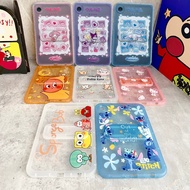 For Samsung Tab A9 A9 Plus 11.0'' TPU Airbag Shockproof Stand Case Tab A9 A9 Plus Cartoon Translucen