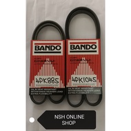 Fan Belt (100% BANDO) for Kia Sephia 1.5 Spectra 1.6 (4PK1045 & 4PK885)