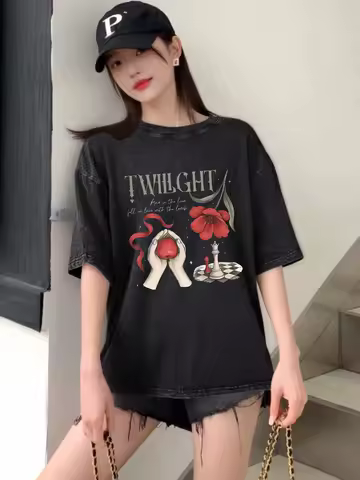 The Twilight Saga Inspired By The Vampire and Werewolf Novel "Edward and Bella" Designs Comfortable 