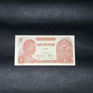 uangkuno 1 rupiah Sudirman 1968