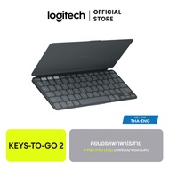 Logitech Keys-To-Go 2 Portable Wireless Keyboard for Tablets คีย์บอร์ดพกพาไร้สาย สำหรับ iPad ทุกรุ่น