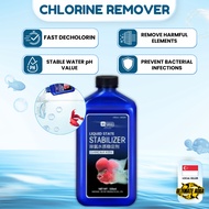 YEE Aquarium Anti Chlorine, Tap Water Chlorine Remover, Stabilizer For Fish Tank, Turtle Tank, Fish 