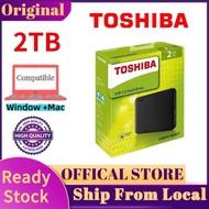 Toshiba 2TB 1TB Hardisk Eksternal 2.5" Portable Hardisk USB 3.0 HDD Untuk PC/Laptop ekternal hardisk