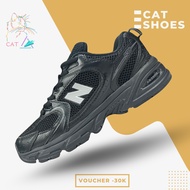 Sneaker NB 530 All Black, NB 530 Black White Logo - Cat.Shoes