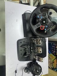 PS4 pro 連全套Logitech G29賽車方向盤 腳踏 棍波波箱