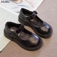 giày công chúa bé gái dễ thương giày búp bê trẻ em Giày trẻ em chống va chạm giày đồng phục học sinh