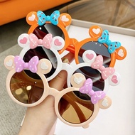WAREHOUSE SALE BG KCA002 MOUSE EAR-SHAPED CHILDREN'S SUNGLASSES CARTOON MOTIF GIRLS' SUNGLASSES