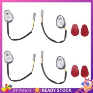 【HOT SALE】 4 PCS LED Turn Signal Indicator Light Lamp Flush Mount for  YZF R1 R3 R6 R6S FZ6 FZ1 FZ  