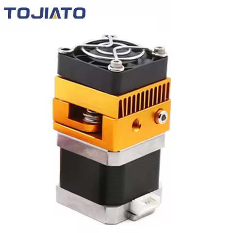 3D Printer Aluminum Motor Heatsink Black Gold Radiator 40 x 40 x 10mm for 42 stepper motor MK7/MK8 E