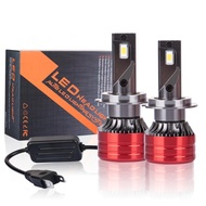 Auto accessories 3570 CSP chips led car light fan 40000lm H4 H13 9004 9007 led headlight bulb for ca