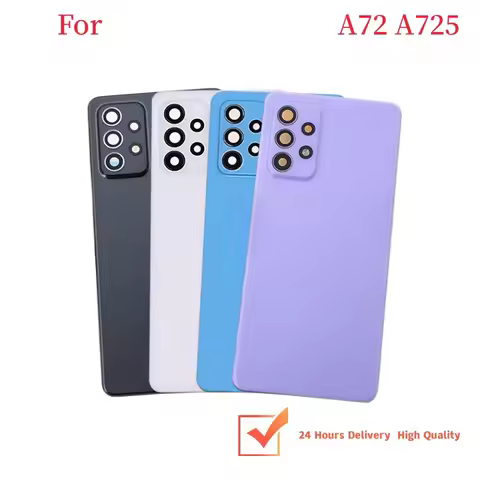 AAA For Samsung Galaxy A72 A725 4G 5G A52 A525 A525F Back Battery Cover Rear Door Housing Replacemen