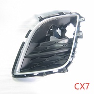 Car Essories 50-C21 Body Front Bumper Grille Fog Lamp Cover For Mazda CX7 2009-2014 ER