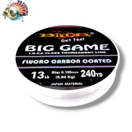 Senar Pancing BLOOD BIG GAME FLUORO CARBON COATED ORIGINAL