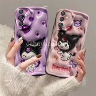 [Gcc04] Silicone Kur0m1 Wave Casing for Samsung A73 M14 M34 M54 J2 J7 Prime A34 A54 A55 A35 A25 Case