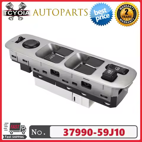Electric Power Window Switch 37990-59J10 For Suzuki Liana Aerio 2.0L 2.3L 2005-2007 13+9PIN