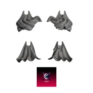 Grimdark scifi miniatures parts Cloaks 01