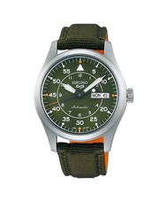 SEIKO นาฬิกาข้อมือ New 5 Sport Automatic Military รุ่น SRPH29K สีเขียว