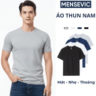 MEN'S COTTON MENSEVIC 4-WAY STRETCH T-SHIRT - BEAUTIFUL, COMFORTABLE FORM - TST01