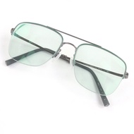 成色極佳 OLIVER PEOPLES OV1343S R-2 羅傑·費德勒系列雙梁森林太陽眼鏡，綠色，56毫米，18-145毫米，可配近視鏡片，含鏡盒，意大利​​製造