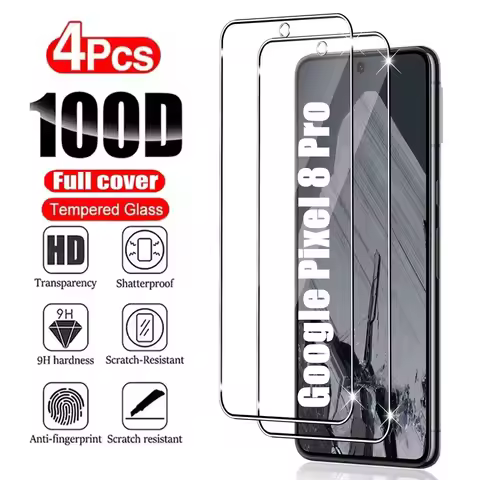 2/4Pcs For Google Pixel 8 Pro Tempered Glass For Google Pixel 8 Pro Screen Protector Glass Film