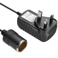 UK Plug 110-220V AC Power to 12V 2A use for Below 24W DC Car Socket Adapter 2 A Part Mend