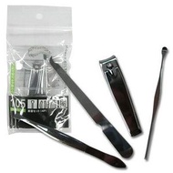 Seiwapro - 日本美容修容工具4件隨身包 #指甲剪/修甲銼/夾子/耳挖