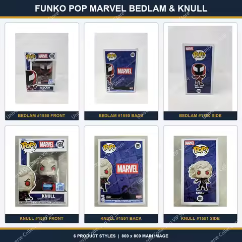Funko POP Marvel Venom Symbiote Carnage Knull Collectible Character Figures for Superhero Comic Coll