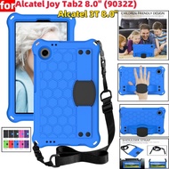 For Alcatel Joy Tab 2(8.0 )2020 (9032Z) / Alcatel 3T 8.0(8.0-inch)Kids Safe Eva Shockproof Stand Cas