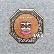 Hong Kong Official Enamel Brooch Pin SouvenirOriginal