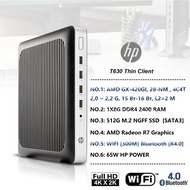 HP T630 Thin Client Mini PC (AMD GX-420GI+1X8G DDR4 2400 RAM+512G M.2 SSD NGFF)+WI-FI and Bluetooth 