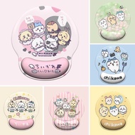 <多款>3D護腕鼠標🖱️電腦滑鼠墊mouse pad/chiikawa•星星人•LinaBell•lulu豬•mofusand•鬆弛熊•miffy•海綿寶寶/立體硅膠加厚手枕/遊戲3d/辦公室桌面墊