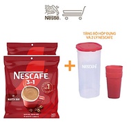 [Tặng Bộ picnic hộp đựng và 2 ly] Combo 2 Bịch NESCAFE 3IN1 Công thức cải tiến - VỊ NGUYÊN BẢN Bịch 