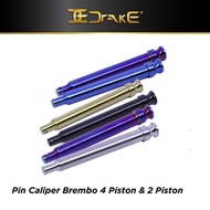 Drake Titanium Pin Caliper Brembo 4 piston & 2 piston