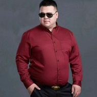 KEMEJA Men's Shirt FormalPOLOS, Jumbo Long Sleeve Men's Shirt BIG Size 2XL to Jombo 8XL JU028