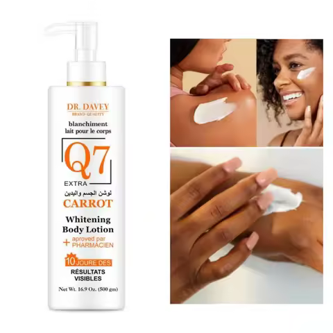 Carrot Body Lotion500ml Large Capacity Body Lotion Full Body Moisturizing Hydrating Seasonal Unisex