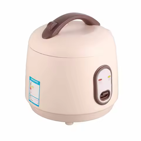 Mini Rice Cooker Alloy Plastic Multifunctional Portable Nonstick Electric Rice Cooker 2L Inner Liner