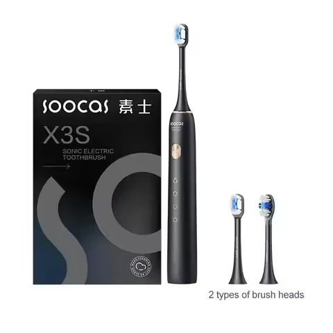 SOOCAS X3S Adult Sonic Electric Smart Toothbrush IPX8 Waterproof 180 Days Battery Life Ultrasonic So
