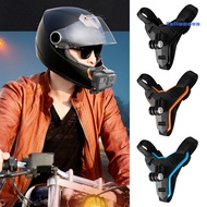 FM_ Action Camera Bracket Adjustable Easy Install Helmet Chin Holder Bracket Motorcycle Chin Strap Mount for GoPro