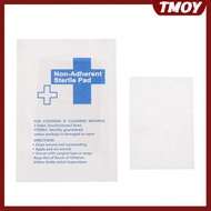 TMOY 10Pcs Waterproof Gauze Pad Non-adherent Pad First Aid Kit Wound Dressing Tapes Sterile Medical 