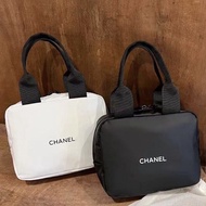 CHANEL VIP 積分贈品 手提化妝包 便攜袋 lunch bag
