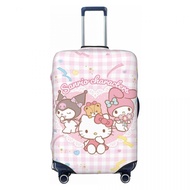 KUROMI Cinnamoroll Luggage Cover SANRIO Waterproof Dustproof Elastic Cover for Luggage Protective Trave Suitcase Cover A