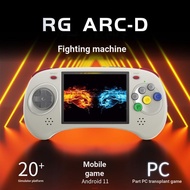 & Handheld Game Console RG ARC Game Console Handheld Open Source Android Dual System Joystick Consol