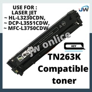 DR263 Compatible Toner TN263 TN-263BK TN-263C TN-263M TN-263Y Brother HL-L3230CDN DCP-L3551CDW