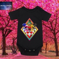 POWER RANGERS BABY JUMPER T-SHIRT MOVIE FILM CARTOON BABY AGE 0 - 12 MONTHS TO 1 YEAR BABY KIDS NEWB