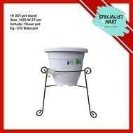 301 POT STAND /BABA POT WITH STAND /H-30CM W-27CM