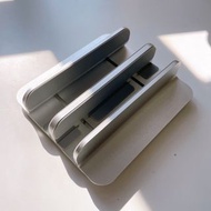 電腦立式支架托macbook立收納架iPad平板置物架鋁合金桌面金属底座