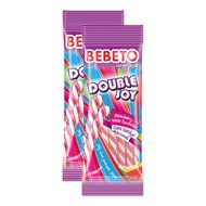 (Wacky Stik Bebeto Double Joy Perisa Strawberi & Vanilla 2 Beg - (75g X 2))